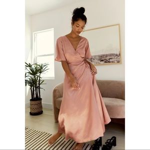 Whimsy + Row Lola Dress - Blush NWT